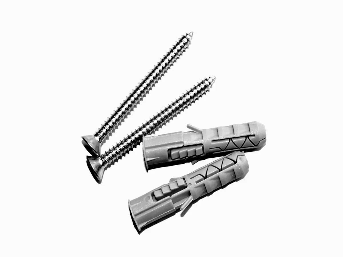 Дюбель для полнотелых материалов с шурупом