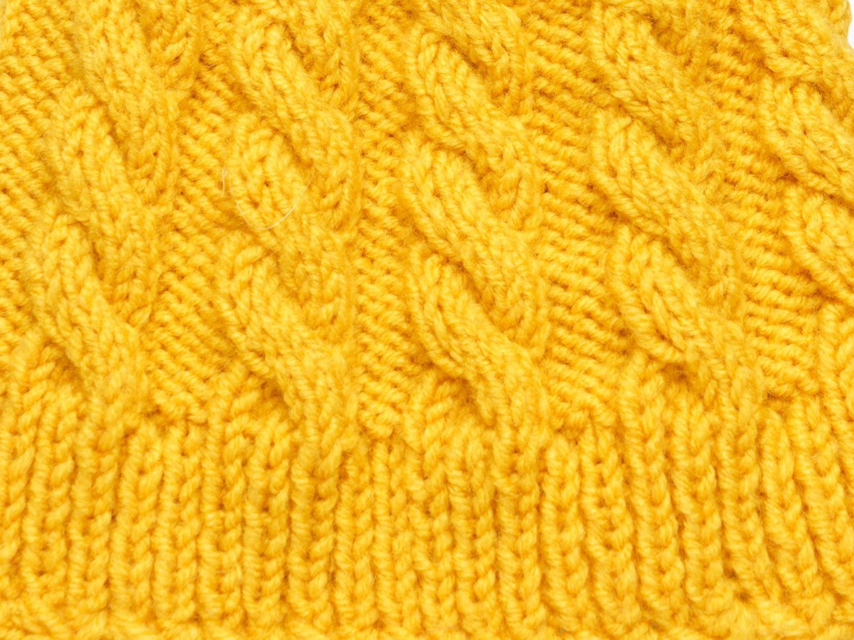 Шапка вязаная "Сибириа"