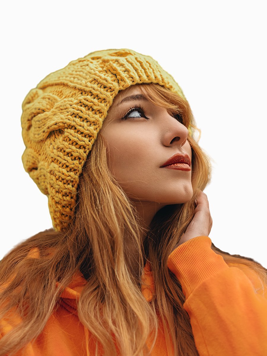 Шапка вязаная "Сибириа"